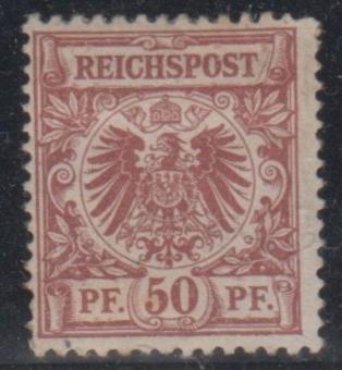 50 - Deutsches Reich Krone/Adler Nr. 50 d 