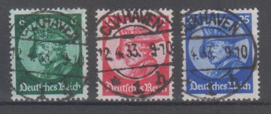 479 - Deutsches Reich Nr. 479 - 481 