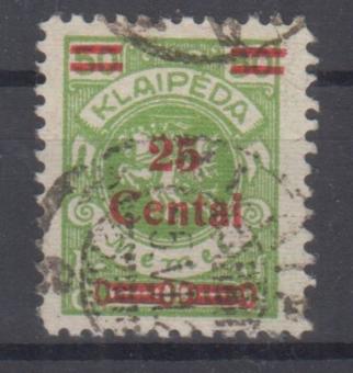 218 - Memel Nr. 218 Type II 