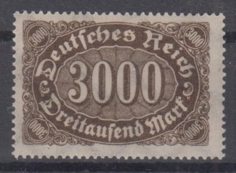 254 - Deutsches Reich Infla Nr. 254 d 