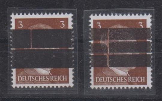 03 - Lokalausgaben Barsinghausen Nr. 2 Type I + II 