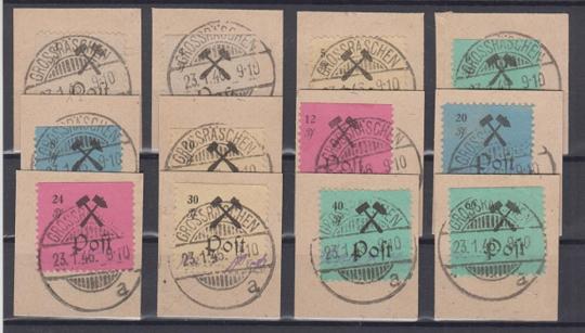 13 - Lokalausgaben Grossräschen Nr. 13 - 24 A 