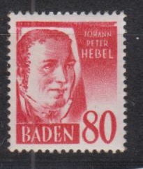36 - Frz. Zone Baden Nr. 36 