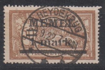 026 - Memel Nr. 26 y 