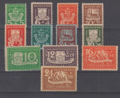 01 - Lokalausgaben Lübbenau Nr. 1 - 12 A 