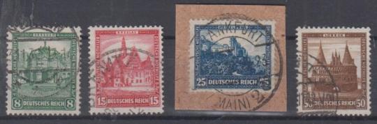 459 - Deutsches Reich Nothilfe Nr. 459 - 462 