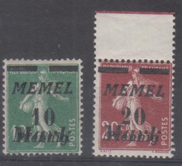 108 - Memel Nr. 108 + 109 