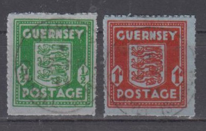 4 - Deutsche Besetzung Guernsey Nr. 4 + 5 