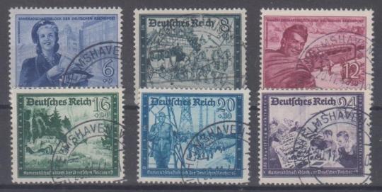 888 - Deutsches Reich Nr. 888 - 893 