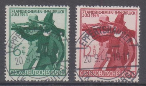 897 - Deutsches Reich Nr. 897 + 898 