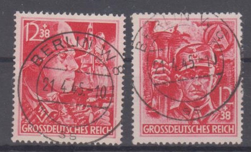 909 - Deutsches Reich Nr. 909 + 910 