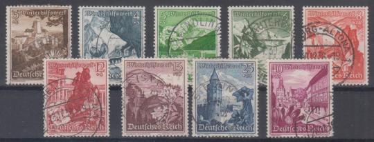 675 - Deutsches Reich WHW Nr. 675 - 683 