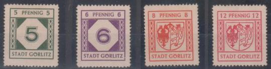 01 - Deutsche Lokalausgaben Görlitz Nr. 1 - 4 