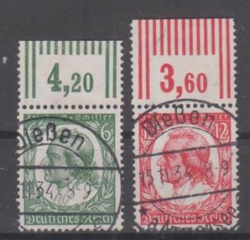 554 - Deutsches Reich Nr. 554 + 555 OR 