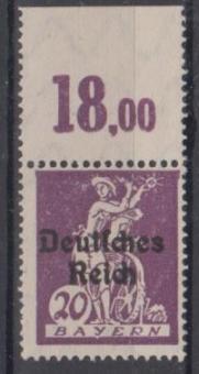 122 - Deutsches Reich Infla Nr. 122 P OR III PF III 