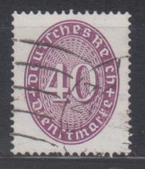 121 - Deutsches Reich Dienst Nr. 121 Y 