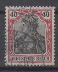 90 - Deutsches Reich Germania Nr. 90 II a 
