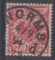 47 - Deutsches Reich Krone/Adler Nr. 47 V b 