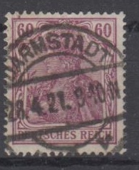 92 - Deutsches Reich Germania Nr. 92 II a 