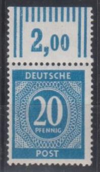 924 - Alliierte Besetzung Nr. 924 b OR W 