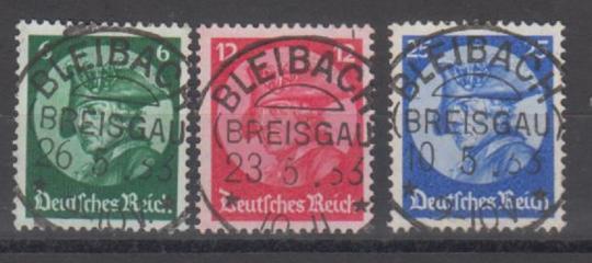 479 - Deutsches Reich Nr. 479 - 481 