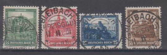 459 - Deutsches Reich Nothilfe Nr. 459 - 462 