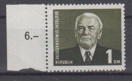 342 - DDR Nr. 342 ba WZ 2 XII 