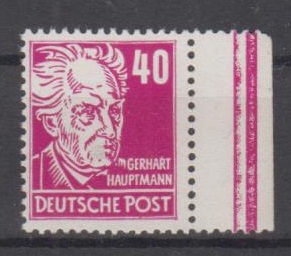 336 - DDR Köpfe 2 Nr. 336 vb WZ 2 XII mit RL 8 