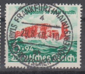 750 - Deutsches Reich Helgoland Nr. 750 