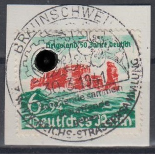 750 - Deutsches Reich Helgoland Nr. 750 