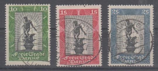217 - Danzig Nr. 217 - 219 a 