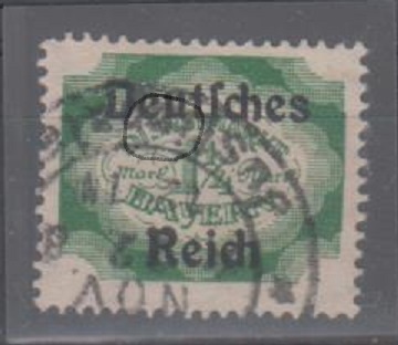 047 - Deutsches Reich Dienst Nr. 47 I 