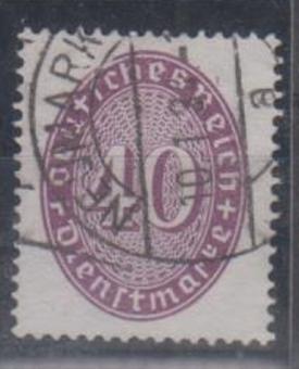 121 - Deutsches Reich Dienst Nr. 121 Y 