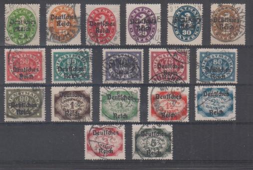 034 - Deutsches Reich Dienst Nr. 34 - 51 