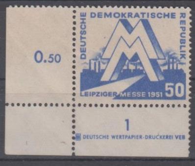 283 - DDR Nr. 283 DZ 