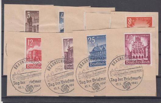 751 - Deutsches Reich WHW Nr. 751 - 759 