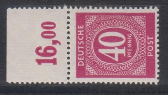 929 - Alliierte Besetzung Nr. 929 P OR dgz 