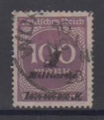 331 - Deutsches Reich Infla Nr. 331 b 