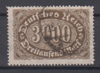 254 - Deutsches Reich Infla Nr. 254 a 