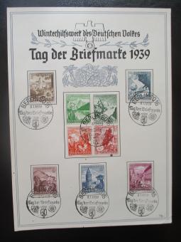 675 - Deutsches Reich WHW Nr. 675 - 683 