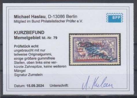 079 - Memel Nr. 79 