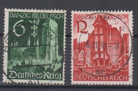 714 - Deutsches Reich Nr. 714 + 715 