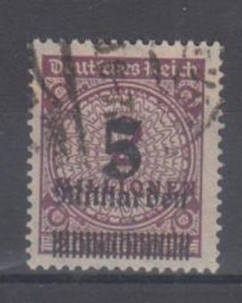 332 - Deutsches Reich Infla Nr. 332 A Wa 