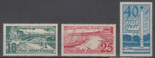 259 - Danzig Nr. 259 - 261 