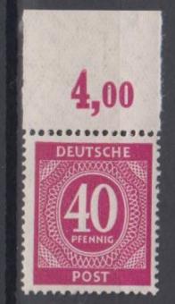 929 - Alliierte Besetzung Nr. 929 aa P OR ndgz 