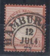 21 - Deutsches Reich Brustschilde Nr. 21 a 